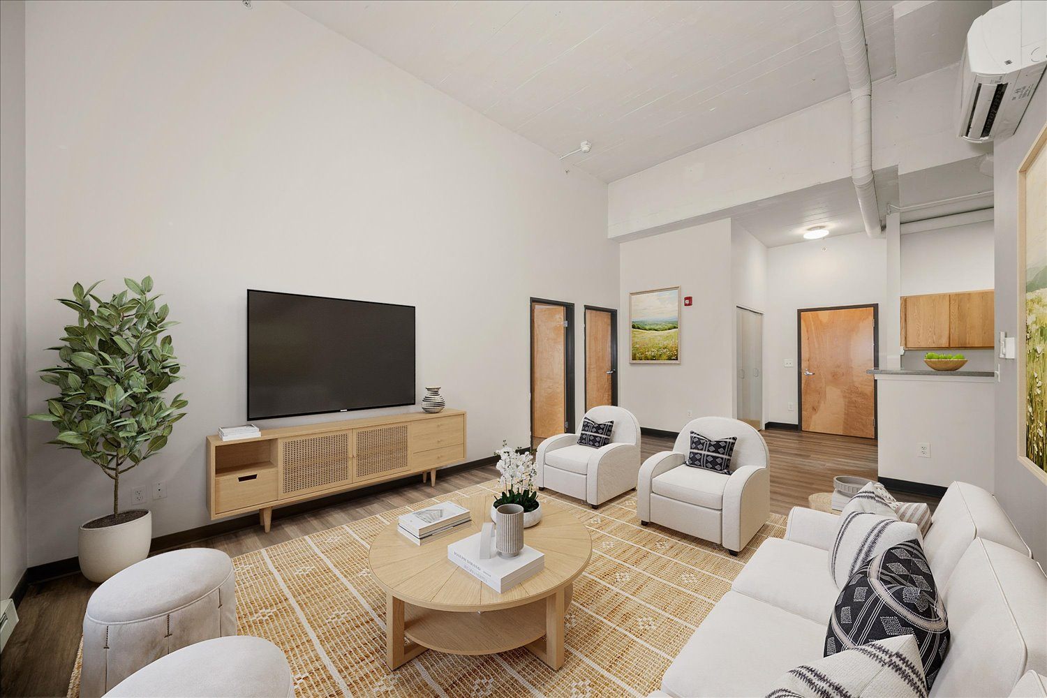 Staged Living Room